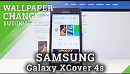How to Change Wallpaper in SAMSUNG Galaxy Xcover 4s – Refresh Screen Look
