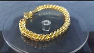 Make a 24k gold bracelet | Jewelry Making