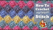 How To Crochet Harlequin Stitch