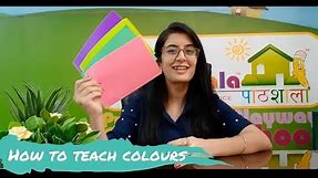 Fun with Colors Activities | Ideas for Teaching Colors | Colors Activities for teaching preschoolers