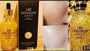 The Best Review of 24k Gold Serum uses & Benefits How to use dry and oily skin and before makeup.