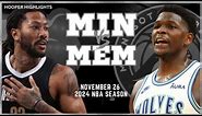 Minnesota Timberwolves vs Memphis Grizzlies Full Game Highlights | Nov 26 | 2024 NBA Season