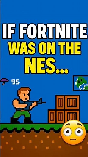If Fortnite Was on the NES… 😳🎮 (8-Bit Fortnite Edition)