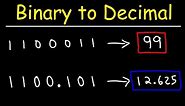 How To Convert Binary To Decimal - Computer Science