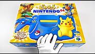 N64 "Pikachu Edition" Unboxing (Nintendo 64 Pokemon Console) + Pokemon Sword & Shield