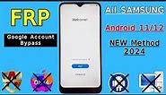 All Samsung A02s,A10s,A20s,A03s,A12,A21,A32,A70,A50 Frp Bypass Android 11/12 Google Account Bypass