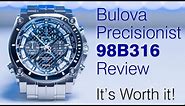 Bulova Precisionist Chronograph - 98B316 Review - A Beautifully Designed & Accurate Watch.