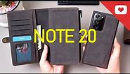 Best Samsung Galaxy Note 20 / Note 20 Ultra Leather Cases Unboxing 2020