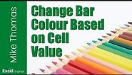 How to Automatically Change the Colour of a Bar in an Excel Chart Based on a Cell Value (No VBA)
