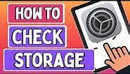 How to Check your Storage on iPad