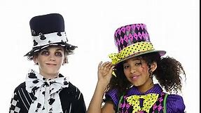 California Costumes Boys Mad Hatter Child Costume, Black/White, Large