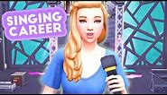 BECOME A SINGER🌟🎤🎼 // SINGING CAREER MOD REVIEW | THE SIMS 4