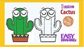 How to Draw a Cactus