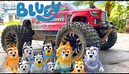 🚙 Bluey | Uncle Rad, Stripes, and Bandit Go Off Roading | Bluey and Bingo | Disney | ABC Kids🚙