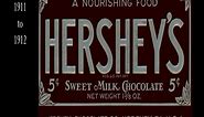 Hershey's Chocolate Bar Wrappers 1900 to 2016 HD