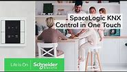 SpaceLogic KNX Dynamic Labelling Push Buttons | Schneider Electric