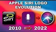 Evolution of Apple Siri (2010-2022) | History of Siri Logo | Factonian