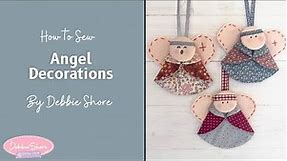 How to Sew an angel decoration by Debbie Shore