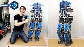 Building Robot X #4 | Electronics & First Tests | James Bruton