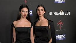 Renee Herbert and Elisha Herbert 2023 Screamfest LA's "Divinity" Opening Night Premiere Red Carpet