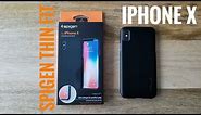 iPhone X | Spigen Thin Fit Case | Quick Look and Hands On!