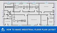 How to make industrial floor plan layout in Auto Cad | Engineering & Construction
