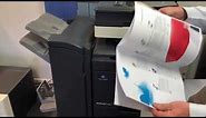 Konica Minolta C308 Booklet Printing