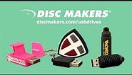 Unique Custom Designed USB Flash Drives from Disc Makers