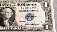 1935 Dollar Bill - No "In God We Trust" On Back