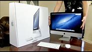 Apple 21.5 inch iMac Unboxing & Demo (Late 2012)