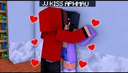 JJ *maizen* KISS Aphmau | CHICKEN WINGS MEME | FIRST MEET MEME 😱 - Minecraft Animation