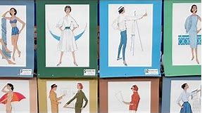 Fashion Study Posters, ca. 1960 | Seattle, Hour 3 Preview