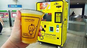 Freshly Squeezed Mixed Fruit Juice Vending Machine (Apple & Orange)