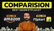 Amazon vs Flipkart - Best Marketplace for New Sellers in 2024 | Ecommerce Business for Beginners
