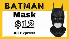 $12 Latex Batman mask/cowl from AliExpress