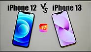 iPhone 12 vs iPhone 13 iOS 17 SPEED TEST!