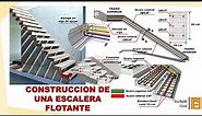 CONSTRUCCION DE UNA ESCALERA FLOTANTE / CRITERIOS ESTRUCTURALES