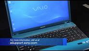 Sony VAIO® - How to disable or enable the scrolling feature of the touchpad