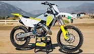 First Ride 2023 Husqvarna TC125 2 Stroke Fuel Injected & Electric Start! - Motocross Action Magazine
