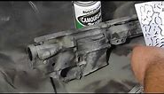Camo Spray Paint Your Rifle The Right Way (Knockoff Kryptek Style)