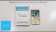 iPhone 8 Tempered Glass Screen Protector | Installation and Review!