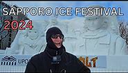 Japan's Sapporo Ice Festival 2024