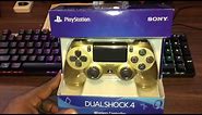 PS4 DUALSHOCK 4 GOLD WIRELESS CONTROLLER | UNBOXING |