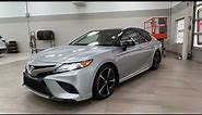 Silver 2018 Toyota Camry XSE Review Sherwood Park AB - Sherwood Park Toyota