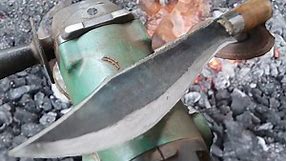 Knife Making - Forging A Sharp Hunting Knife