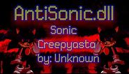 Sonic Creepypasta Review: "AntiSonic.dll" by SheyGrell
