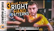 3 'ESSENTIAL' Right Hand Patterns For Piano - PERFECT For Beginners