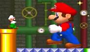 New Super Mario Bros DS - Mario Vs. Luigi Mode (All 5 Stages)