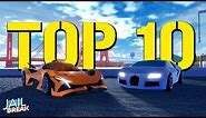 Top 10 Fastest Cars in Roblox Jailbreak (Aug 2023)
