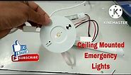 Install Emergency Lights Ceiling Mounted, V-01||Emelito Emfimo tv